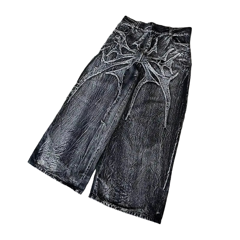 Calça Baggy Spider Goth