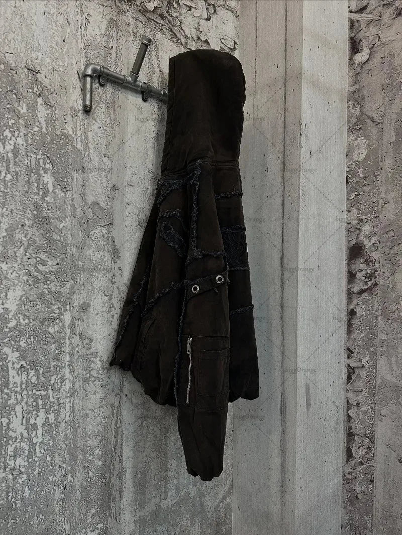 Jaqueta Hoodie Punk Desfiada