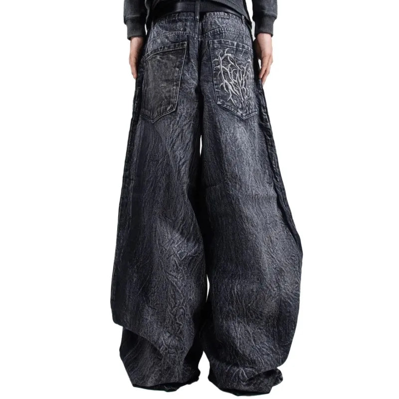 Calça Baggy Spider Goth